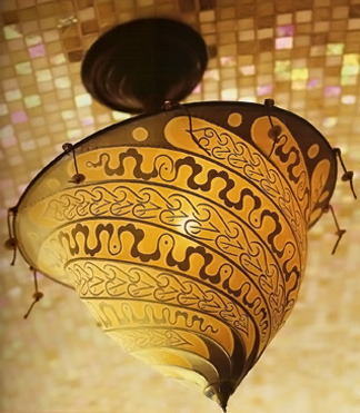 Fortuny Lamp Samarkanda Glass Serpentina Design Buy from www.luminosodesign.com 