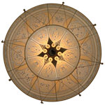 Fortuny Lamp www.luminosodesign.com 2 Tier Scheherazade Geometrico